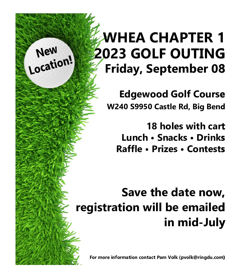 WHEA Chapter 1 Golf 2023 Flier