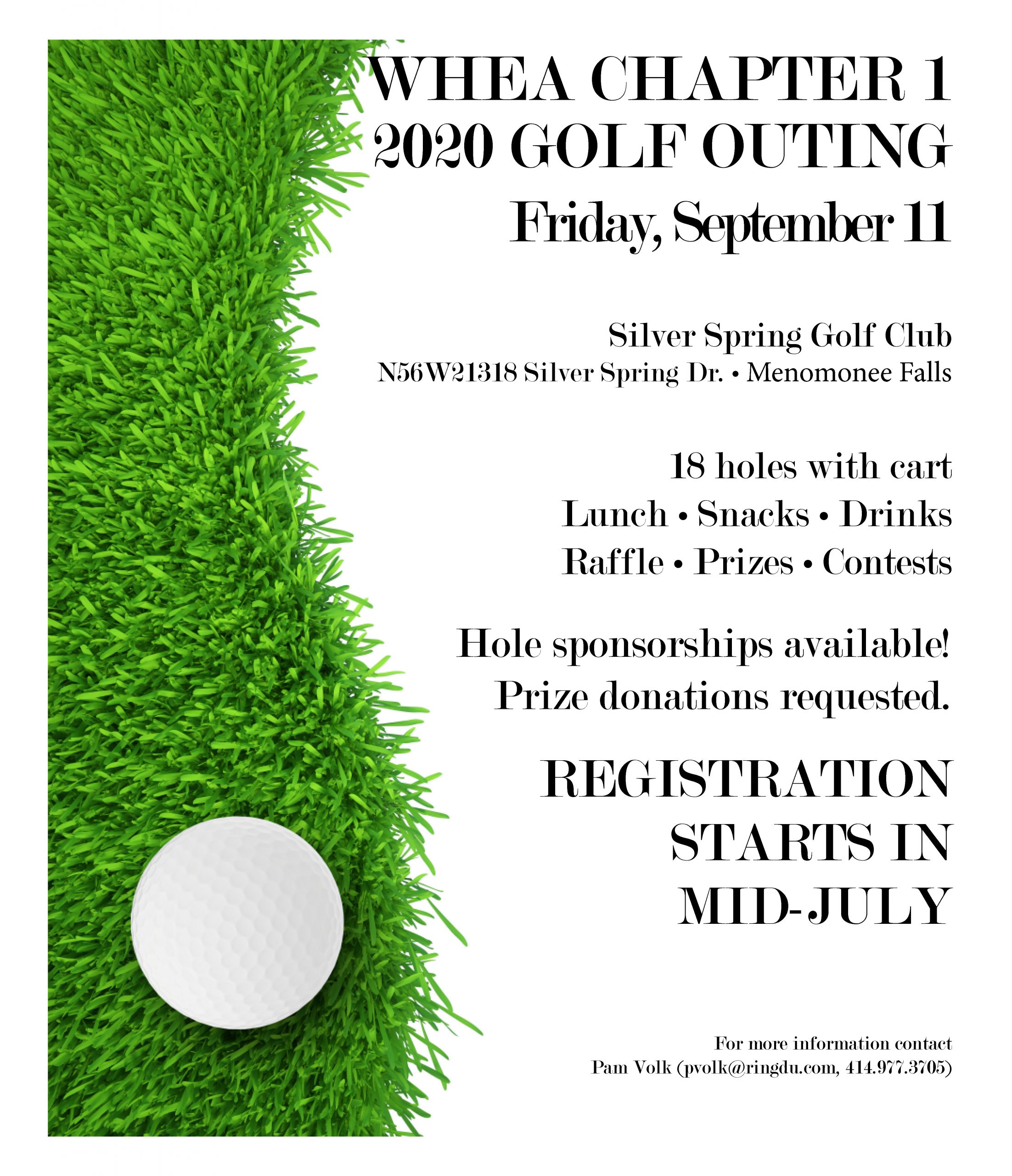 WHEA Chapter 1 Golf 2020 Flier WHEA Chapter 1 Golf 2020 Flier